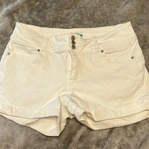 White shorts